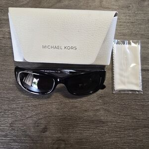 Michael Kors Glossy Black Sunglasses